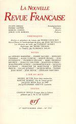 Télécharger le livre :  La Nouvelle Revue Française N° 332