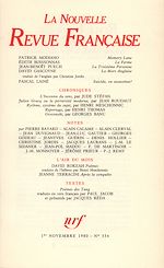 Télécharger le livre :  La Nouvelle Revue Française N° 334