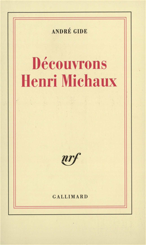 Téléchargez le livre :  Découvrons Henri Michaux