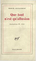Télécharger le livre :  Journaliers (Tome 4) - Que tout n'est qu'allusion