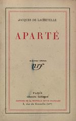 Télécharger le livre :  Aparté