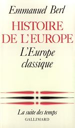Télécharger le livre :  Histoire de l'Europe (Tome 2) - L'Europe classique