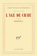 Télécharger le livre :  L'Âge de craie / Hedera