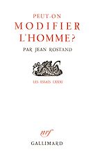 Télécharger le livre :  Peut-on modifier l'homme ?