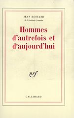 Télécharger le livre :  Hommes d'autrefois et d'aujourd'hui