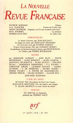 Télécharger le livre :  La Nouvelle Revue Française N° 307