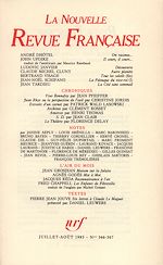 Télécharger le livre :  La Nouvelle Revue Française N° 366