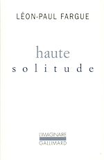 Télécharger le livre :  Haute solitude