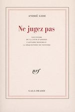 Télécharger le livre :  Ne jugez pas