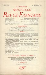 Télécharger le livre :  La Nouvelle Nouvelle Revue Française N' 18 (Juin 1954)
