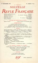 Télécharger le livre :  La Nouvelle Nouvelle Revue Française N' 36 (Décembre 1955)