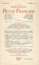 Télécharger le livre :  La Nouvelle Nouvelle Revue Française N' 39 (Mars 1956)
