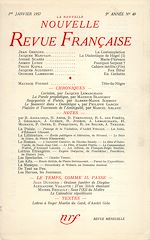 Télécharger le livre :  La Nouvelle Nouvelle Revue Française N' 49 (Janvier 1957)
