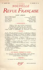 Télécharger le livre :  La Nouvelle Nouvelle Revue Française N' 51 (Mars 1957)