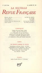 Télécharger le livre :  La Nouvelle Revue Française N' 138 (Juin 1964)