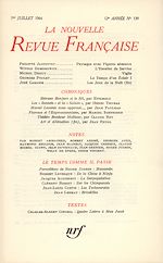 Télécharger le livre :  La Nouvelle Revue Française N' 139 (Juillet 1964)