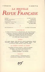 Télécharger le livre :  La Nouvelle Revue Française N' 146 (Février 1965)