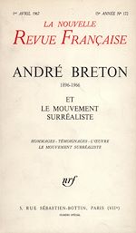 Télécharger le livre :  André Breton et le mouvement surréaliste N' 172 (Avril 1967)