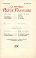 Télécharger le livre :  La Nouvelle Revue Française N° 211
