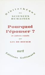 Download this eBook Pourquoi l'épouser ?