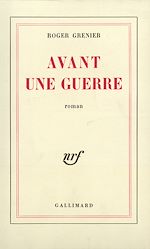 Télécharger le livre :  Avant une guerre