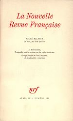 Télécharger le livre :  La Nouvelle Revue Française N° 220