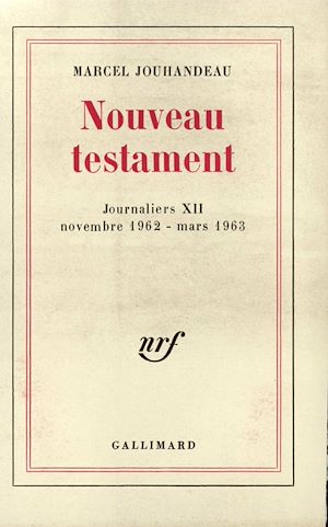 Téléchargez le livre :  Journaliers (Tome 12) - Nouveau testament