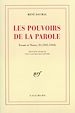 Télécharger le livre :  Essais et notes (Tome 2) -  Les Pouvoirs de la Parole (1935-1943)
