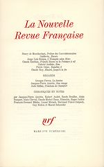 Télécharger le livre :  La Nouvelle Revue Française N° 231
