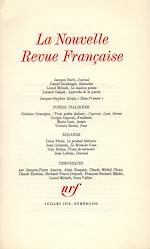 Télécharger le livre :  La Nouvelle Revue Française N° 235