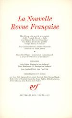 Télécharger le livre :  La Nouvelle Revue Française N° 237