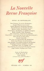 Télécharger le livre :  Henry de Montherlant N° 242