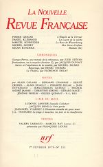Télécharger le livre :  La Nouvelle Revue Française N° 313
