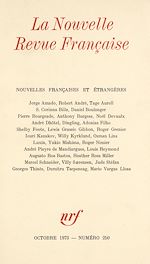 Télécharger le livre :  Nouvelles françaises et étrangères N° 250