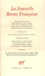Télécharger le livre :  La Nouvelle Revue Française N° 253
