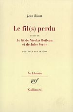 Télécharger le livre :  Le Fil(s) perdu / Le Lit de Nicolas Boileau et de Jules Verne