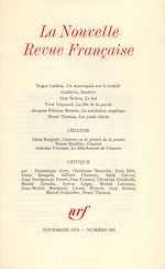 Télécharger le livre :  La Nouvelle Revue Française N° 263