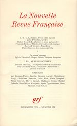 Télécharger le livre :  La Nouvelle Revue Française N° 264