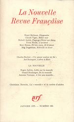 Télécharger le livre :  La Nouvelle Revue Française N° 265