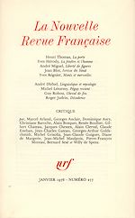 Télécharger le livre :  La Nouvelle Revue Française N° 277