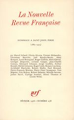 Télécharger le livre :  Hommage à Saint-John Perse N° 278