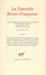 Télécharger le livre :  La Nouvelle Revue Française N° 282