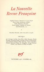 Télécharger le livre :  La Nouvelle Revue Française N° 287