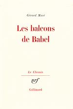 Télécharger le livre :  Les balcons de Babel