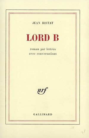Téléchargez le livre :  Lord B