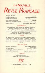 Télécharger le livre :  La Nouvelle Revue Française N° 298