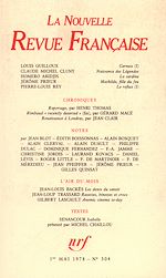 Télécharger le livre :  La Nouvelle Revue Française N° 304