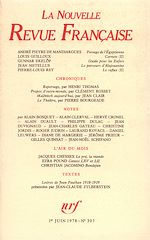 Télécharger le livre :  La Nouvelle Revue Française N° 305