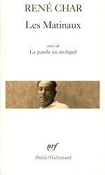 Télécharger le livre :  Les Matinaux / La Parole en archipel