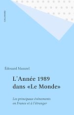 Download this eBook L'Année 1989 dans «Le Monde»